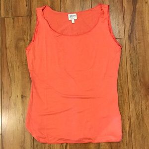 Armani Collezioni coral tank
